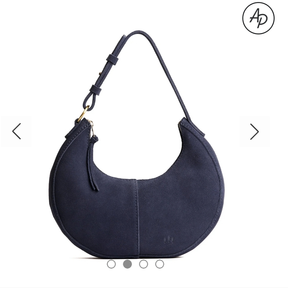 NIB Portland Leather Goods Large Nora Alaska Blue
